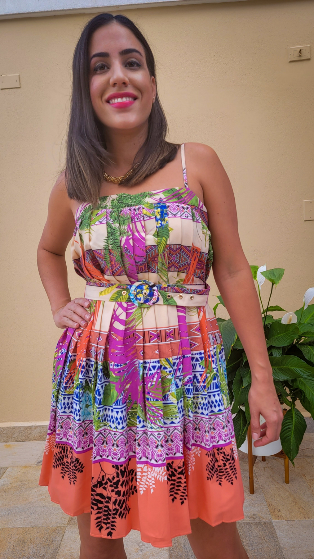 Tropical Mini Dress – 1116boutique